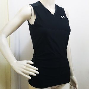 UNDER ARMOUR Heat Gear Black Sleeveless M/L